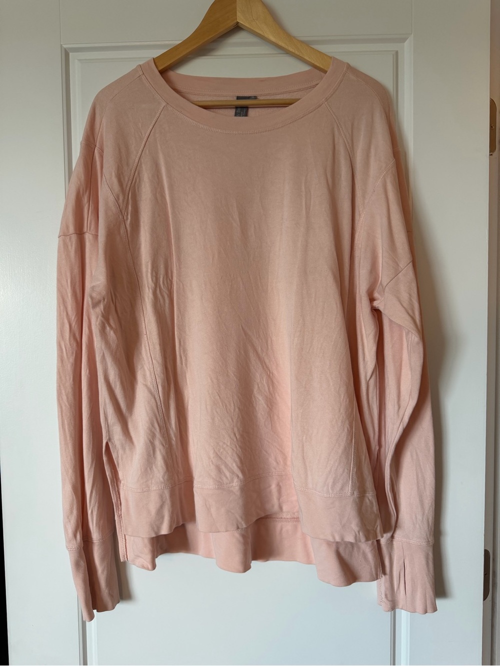 Sweaty Betty Soft Pink Sweatshirt